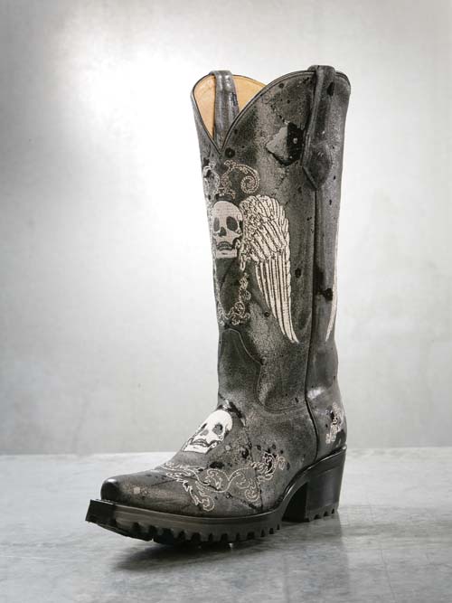 Tony Lama Johnny Ringo Corrall Old West ladies western boots