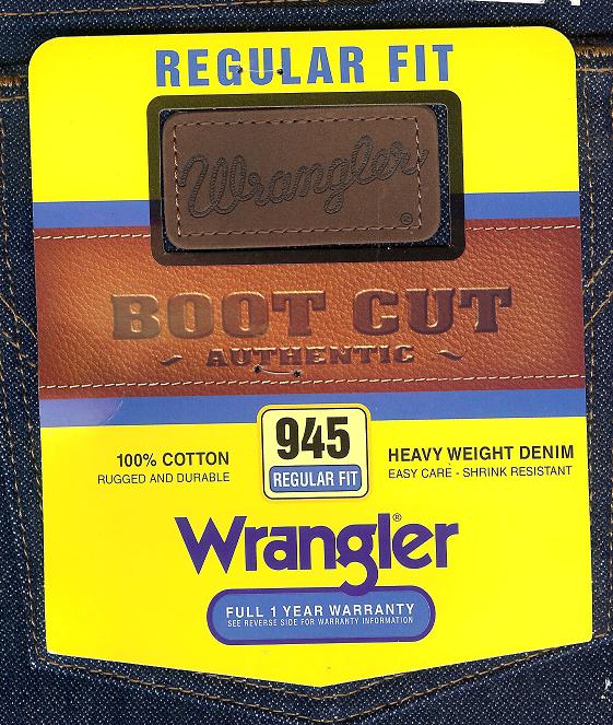 wrangler 935 slim fit bootcut